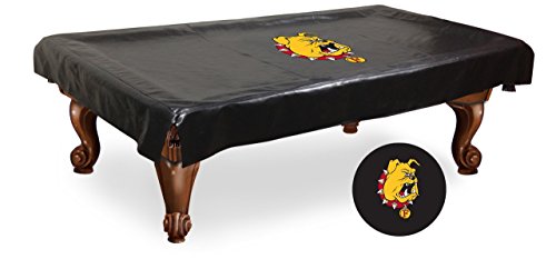 9' Ferris State Pool Table Cover by Holland