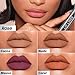 Fanterday Lip Stain Peel Off Lip Liner - Long Lasting Comfortable Vivid Color Peel Lip Stain Smudge Proof Finish, Create A Charming Vibrant Lip Color Makeup For All Skin Types with All-Day (#01 Nude)