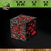BYSDSG Redstone Night Light Mineral Bluestone Diamond Square Night Light Batería de...