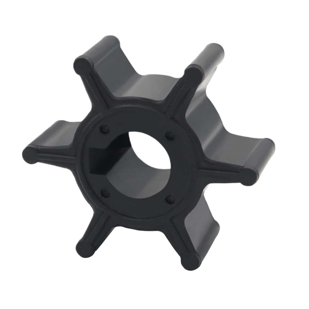 Water Pump Impeller 6L5-44352 6L5-44352-00 18-8911 Compatible with 2-Stroke 3hp 4-Stroke 2.5hp F2.5 Outboard Motor