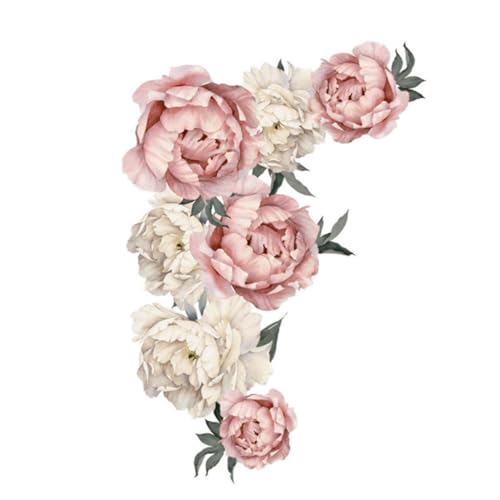 HAOHIZE Decorative Flower Wall Stickers