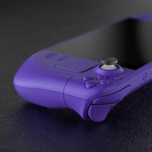 Image of eXtremeRate DIY Full Set Shell with Buttons for Steam Deck LCD, Custom Faceplate Back Plate Replacement Shell for Steam Deck LCD - Purple [Console NOT Included]