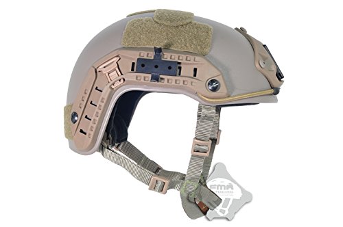 FMA Maritime Tactical Protettivo ABS Plastica Casco DE Tan Per Airsoft Paintball (M/L (53-57cm))
