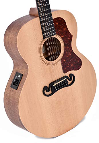 SIGMA GUITARS GJM12E Guitare électro-acoustique - Les Beatles, Paul McCartney, John Lennon, RIngo Starr, George Harrison SIGMA GUITARS GJM12E Guitare électro-acoustique – Image 4