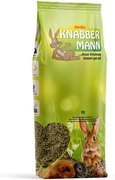 Deuka Knabbermann Fit 5 kg Zwergkaninchen Meerschweinchen Nagetier