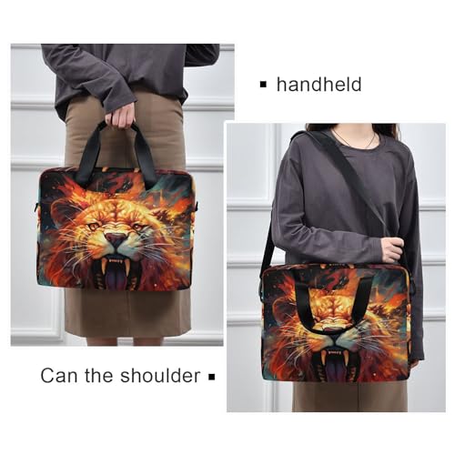 Funda para portátil ALAZA Angry Lion 13-15.6 pulgadas miniatura 2