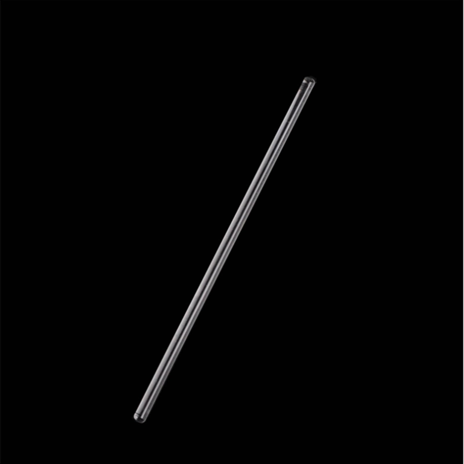 Szklana łopatka laboratoryjna, Pręty mieszające ze szkła borokrzemianowego, opakowanie 10 szt., 4-7 mm x 150-300 mm, do laboratoriów(5x250mm)