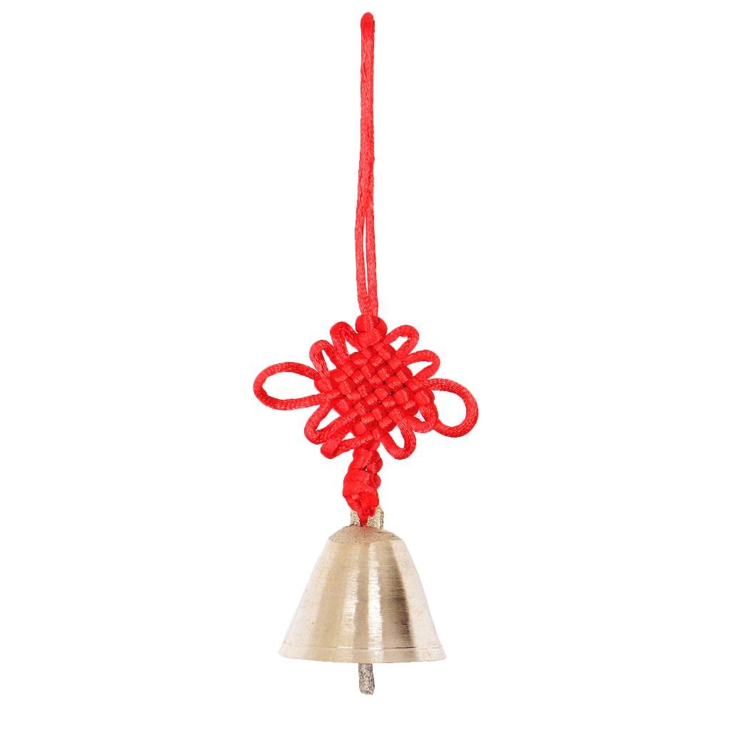 Enakshi® Hanging Wind Chime Bell Chinese Knot Pendant Copper Bell Car Home Hanging S|Collectibles | Decorative Collectibles | Bells | Metal-image-16