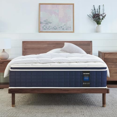 Coolvie Twin Mattress Firm for Adults in a Box, Lumbar & Shoulder...