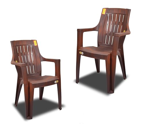 Image of High Back Ortho Chair Premium High Back Heavy Duty Chair (Weight Bearing 150 kg) (Pack of 2)