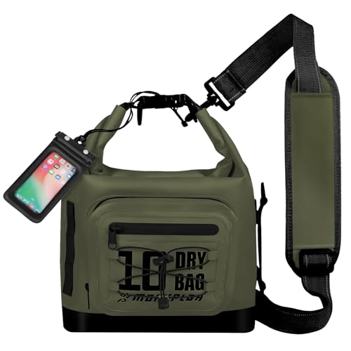 Image of MORXPLOR Dry Bag Waterproof,5L /10L /20L /30L Roll Top Dry Bag Backpack with WaterProof Phone Case for Swim,Kayak