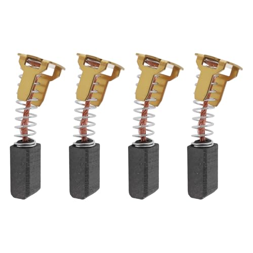 EMSea Lot de 4 balais de charbon 999054 12 x 6 x 5 mm compatibles avec Hitachi DV14DL DV14DSL DV14DMR