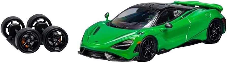 限定価格 世界限定1200 McLaren 765LTミニカー可動パーツ多い 1:24 Mclaren 765LT Sports Car Models Alloy Diecast Toy Vehicle W