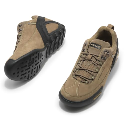 Image of Woodland Men's Leather Sneaker