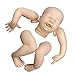 Ruilonghai Kit di Bambole rinate - Kit di Bambole rinate,Bambole Reborn Non verniciate, Vita Creativa Fatta a Mano Fai-da-Te Come Bambini Reborn realistici Fornitore di stampi per Bambine