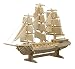 Produktbild Pebaro 869 Holzbausatz Segelschiff, 3D Puzzle, Modellbausatz, Basteln mit Holz, Holzpuzzle, Bastelset, vorgestanzte Holzplatte, ausbrechen, zusammenstecken, fertig, inkl. Schmirgelpapier, Geschenkidee