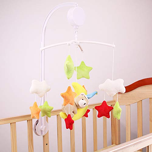 AFUNTA 26 Inch Baby Crib Mobiele Bed Bell Houder Muziek Box Houder Speelgoed Decoratie Hangende Arm Beugel Baby Bed… - Afbeelding 3