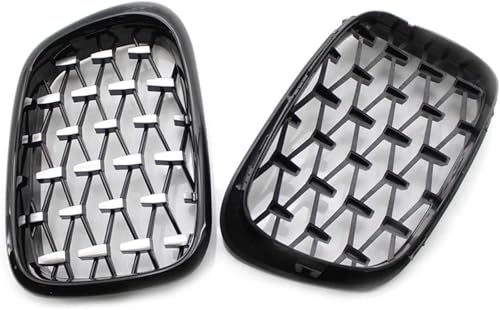 Rejillas antiniebla para BMW E39 con diseño de doble puente protector 3
