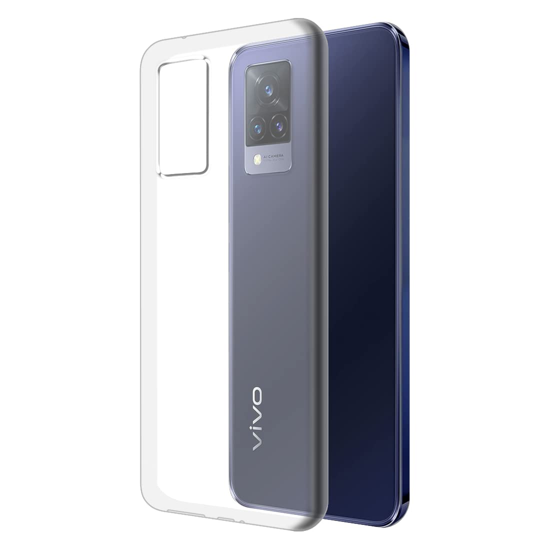 Fashionury Soft Silicone Flexible Back Cover for Vivo V21 5G Transparent (B09RV98YW2) Amazon Price History, Amazon Price Tracker