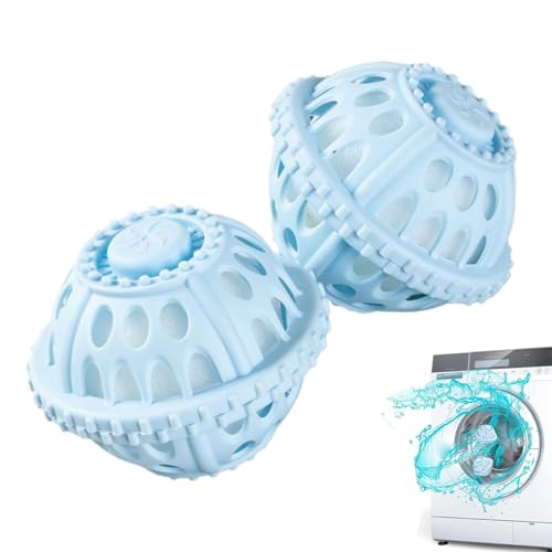 Bolas de lavandería para secadora: juego de bolas para secadora de lana natural, solución suavizante de telas ecológica | Suministros de limpieza para el hogar antinudos, accesorio de lavandería no tó