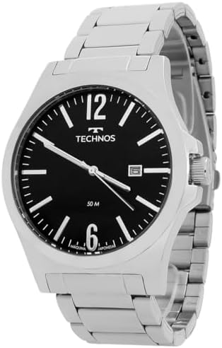 Relógio Technos Masculino Steel Prata - 2115MXQ/1P
