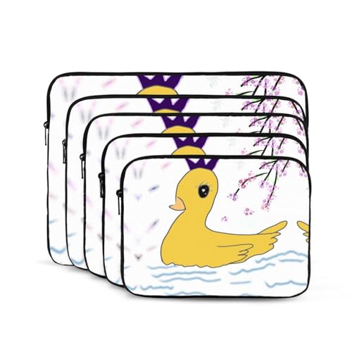 Little Yellow Duck Laptop Sleeve Case 15 Inch Suitable For Notebook Computer Tablet Traveling Carrying Simple Case2