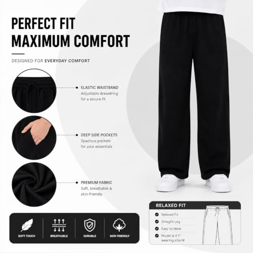 Image of The Startup Track Pants for Man | Baggy Trackpants for Men | Straight Fit Mens Trackpants & Joggers, Cotton Gym Lowers for Men | Lightweight Breathable Mens Bottom Wear | Lowers for Man