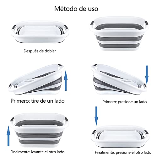 La Mejor Selección de Cestos para la colada plegables los 10 mejores. 3 Cestos para la colada plegables marca QICHEN (3)