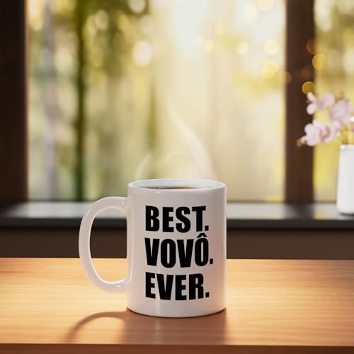 Taza de Cerámica para Abuelo Portugués 11 Onzas Blanca miniatura 3