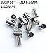 PerfectPlaza 12Pcs Prop Shaft 4.76mm (3/16