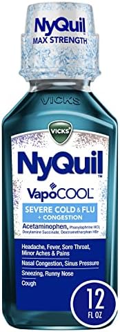 NyQuil Severe with Vicks Vapocool Nighttime Cold & Flu