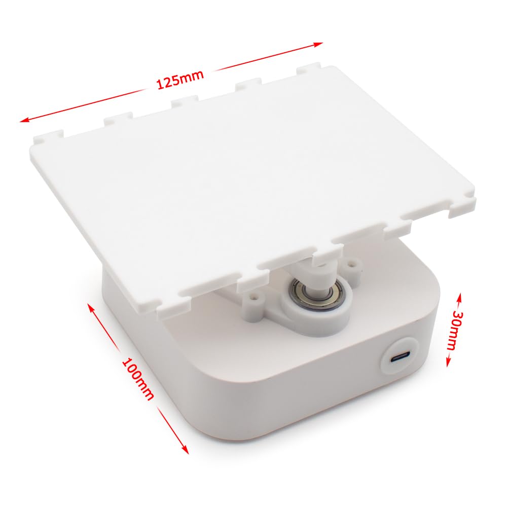 Mini mélangeur orbital rotatif à 360° | Vitesse réglable de 30 à 120 tr/min, alimentation de type C, design de bureau, laboratoire, bricolage, éducation scientifique