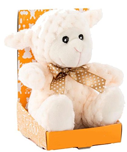 Peluche mouton blanc 17 cm, le cadeau de naissance idéal
