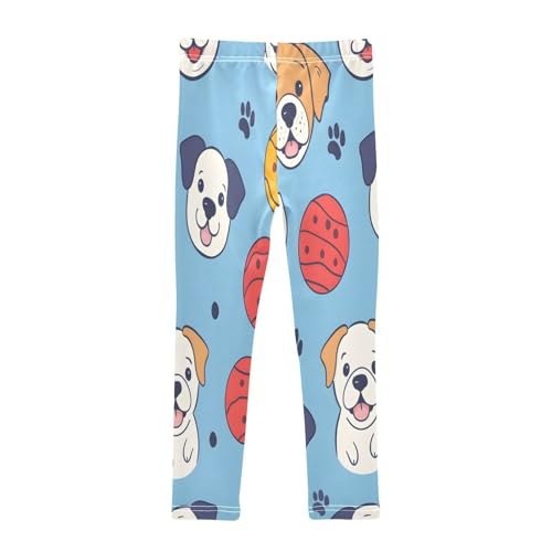 Toddler Girls Leggings Printed Yoga Pants Leggings Dog Toy Ball for Kids2