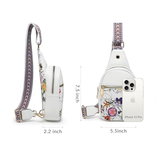 VONMAY Women Small Sling Bags Crossbody Purses Shoulder Backpack Lightweight Chest Bag for Hiking Cycling Work Travel4