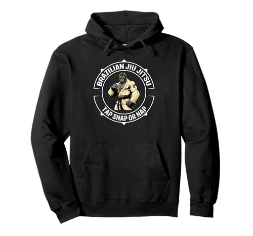 Gorila Brazilian Jiu Jitsu y Grappling Sudadera con Capucha
