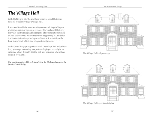 The Murder Mystery Club Puzzle Book: Murder in the Village - Image 4