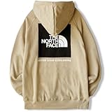 [ザノースフェイス] パーカー レディース バックプリント ボックスロゴ ベージュ 裏起毛 BOX NSE Pullover Hoodie, Khaki Stone サイズS [並行輸入品]
