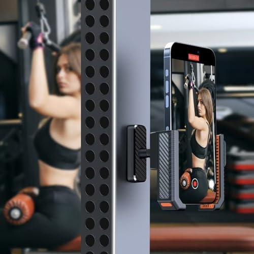 de téléphone de salle de sport mobile en plastique léger pour une utilisation intérieure et extérieure, vélo, course à pied, bureau d ' entraînement, extérieur, léger, rotatif, sécurisé, en de – vue 2