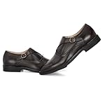 SHRX9-Brown-Leather-Single-Monk-Straps-Shoes-for-Men
