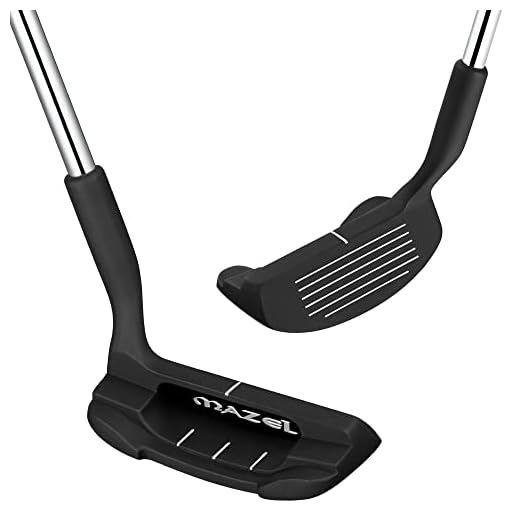 MAZEL Chipper Golf Club 36/45 Degree Golf Chippers Mens&Women Right Hand, Improve Your Short Game (Black Right Hand, RH,45 Degree)