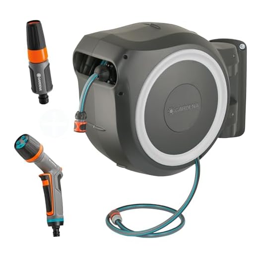 Gardena Wall-Mounted Hose Box RollUp System