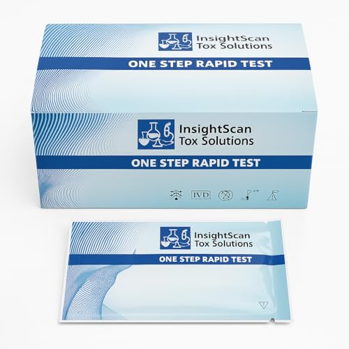THC One Step Rapid Test Strip [15 Pack], InsightScan Tox Solutions