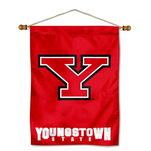 Youngstown State Penguins Banner with Hanging Pole