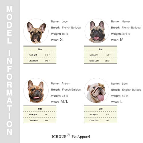 Collier pour chien réglable iChoue rouge à motif grille S