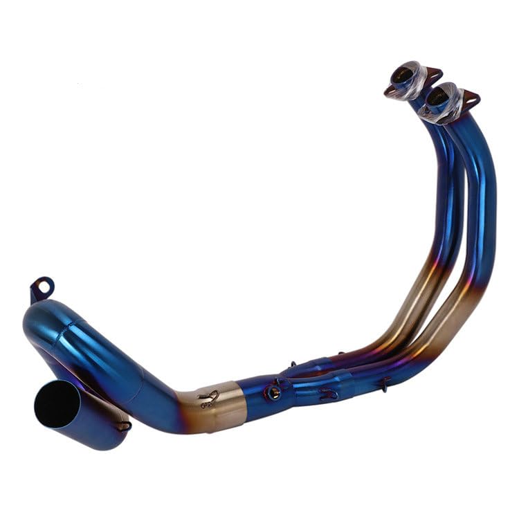 Amazon | FIRECARP MT-07用 バイクマフラー, エキゾーストパイプ,フル