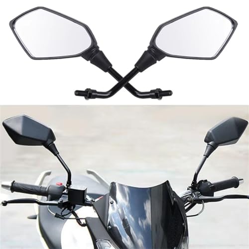 Retrovisores moto de 10mm para mejorar la visibilidad y seguridad vial 5