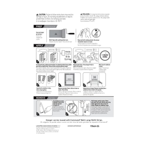 Command PH048-3NA Universal Frame Hangers, Damage Free Hanging Picture Hangers, No Tools Frame Hanger thumb #9
