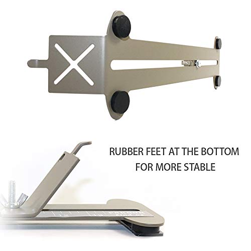 DECDEAL Paracord Pulseira Jig Kit Paracord Tool Kit Tecelagem DIY Maker Tool sem pés de borracha ant