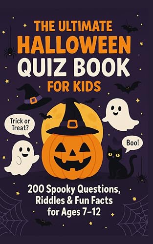 Halloween Quiz Book: 200 Spooky Questions, Riddles & Fun Facts